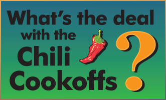 Why Chili Cookoffs?